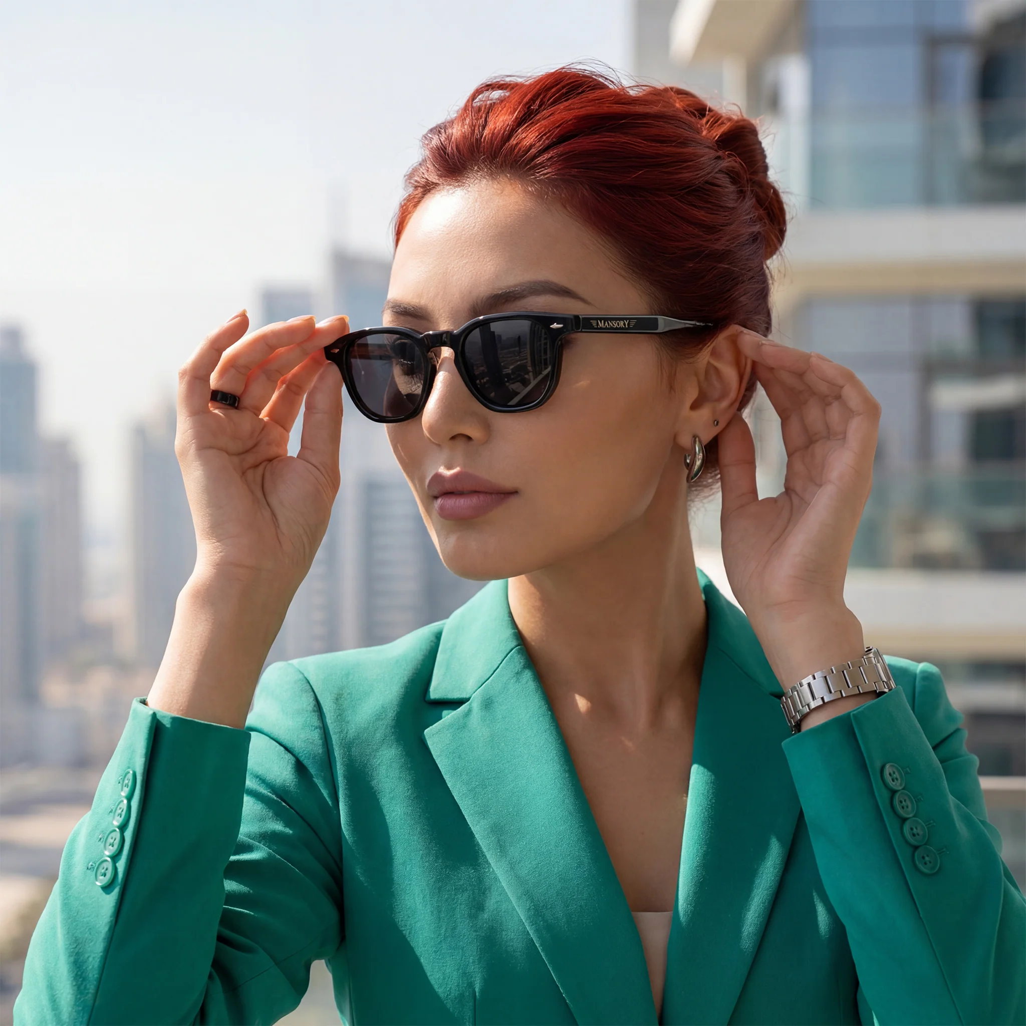 MANSORY Oval Sunglasses - Image 5